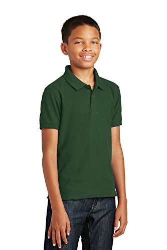 Port Authority Youth Core Classic Pique Polo. Y100 - 製品詳細